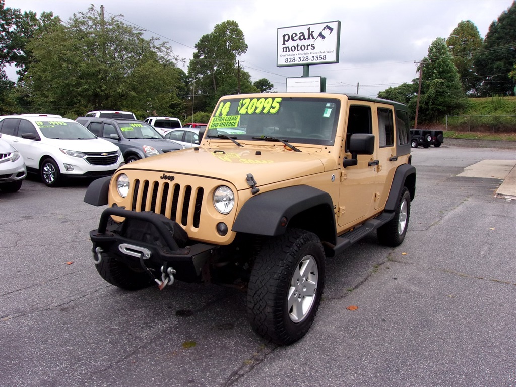 2014 Jeep Wrangler Unlimited Sport 4WD for sale by dealer