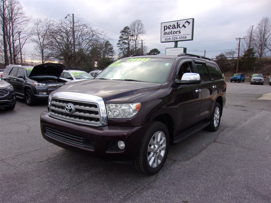 2014 Toyota Sequoia Platinum 4WD FFV for sale by dealer