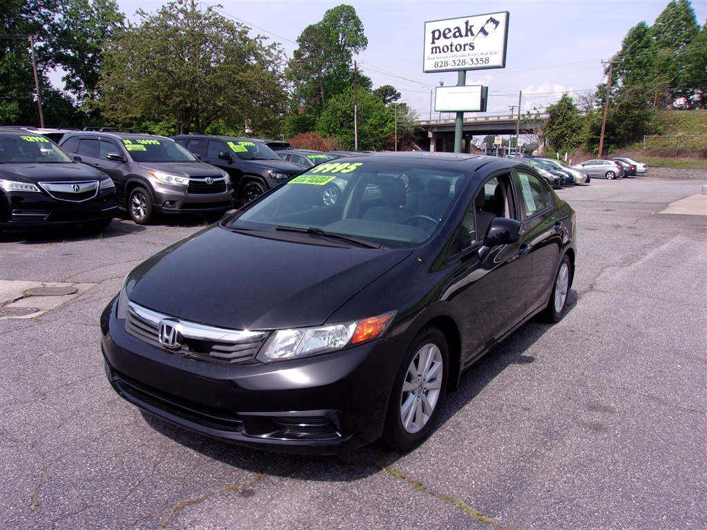 2012 Honda Civic EX-L Sedan 5-speed AT for sale by dealer