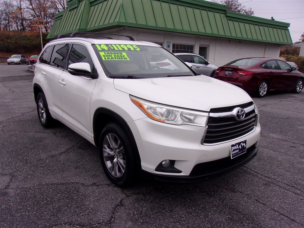 2014 Toyota Highlander XLE FWD V6 for sale by dealer