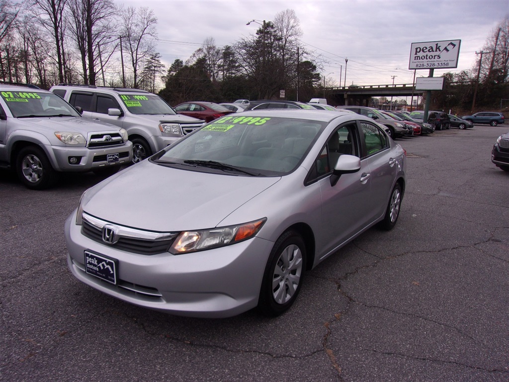 2012 Honda Civic LX Sedan 5-spd AUTO for sale by dealer