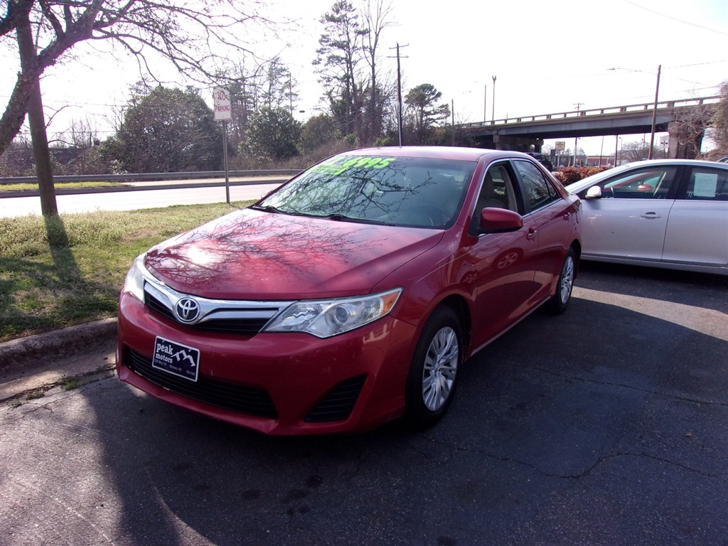 2012 Toyota Camry LE for sale by dealer
