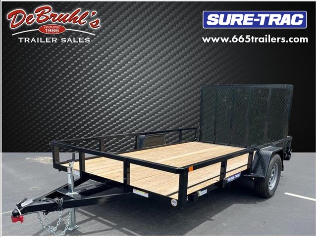 2022 Sure Trac ST7X12 Utility Tube Top 3 Open Trailer (New) for sale by dealer