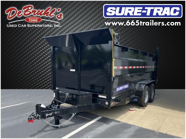 2022 Sure Trac ST 82X14  14K  4FT SIDES Dump Trailer (New) for sale by dealer