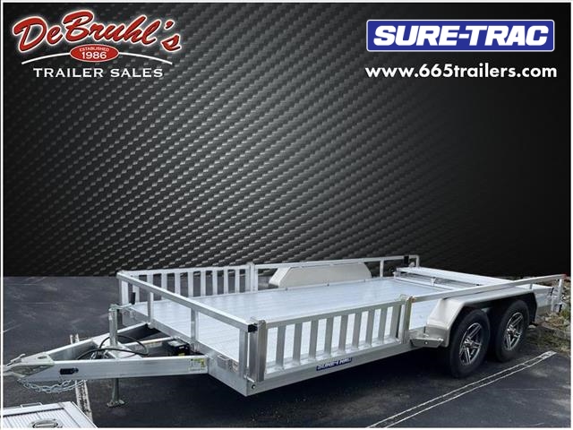 2023 Sure Trac ST716TA2 Aluminum TT ATV Utility Trailer (New) for sale by dealer