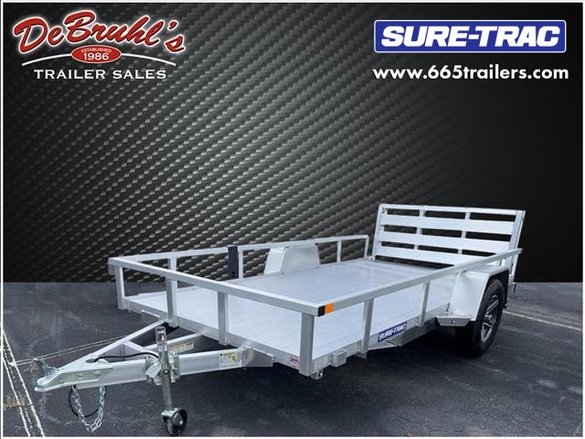 2023 Sure Trac ST612 Aluminum Tube Top U Utility Trailer (New) for sale by dealer