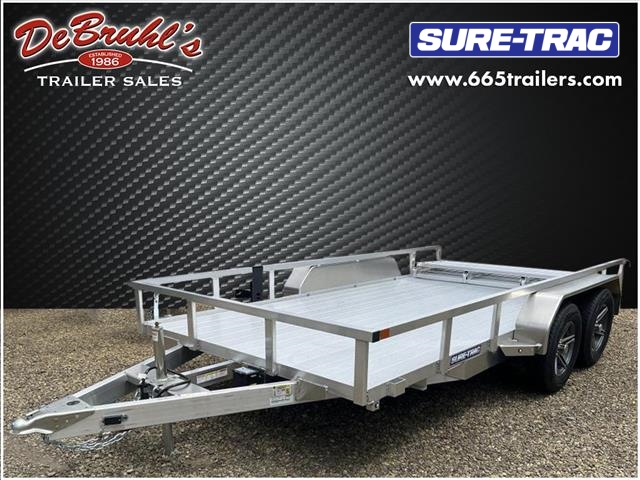 2023 Sure Trac ST714TA2 Aluminum Tube To Utility Trailer (New) for sale by dealer