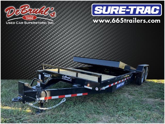 2023 Sure Trac ST7X18+4  TILT BED 16K Open Trailer (New) for sale by dealer