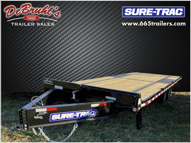 2023 Sure Trac ST8.5X22  HD FLAT DECK 15 Open Trailer (New) for sale by dealer