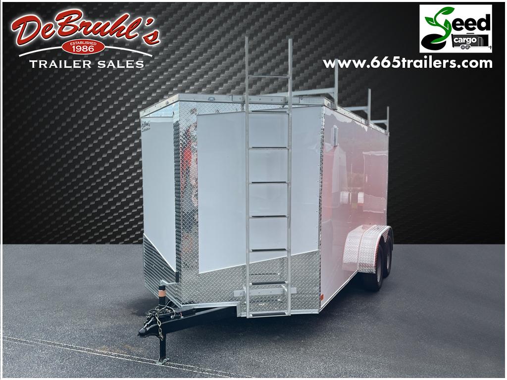 2025 Seed Cargo 7X14TA2  LADDER RACK for sale by dealer