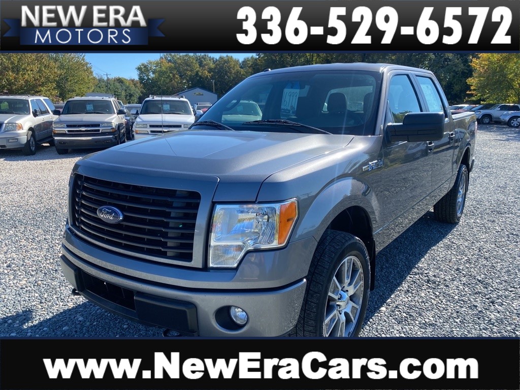 2014 FORD F150 SUPERCREW CREW CAB, 5.0L V8, 4WD for sale by dealer