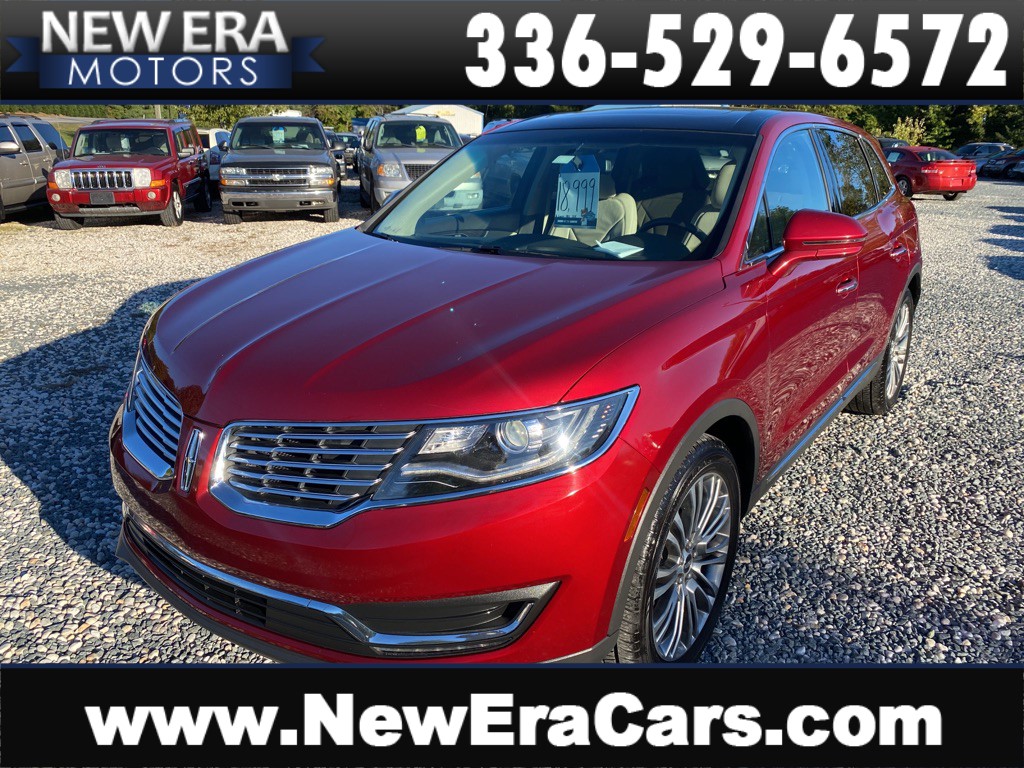 2016 LINCOLN MKX RESERVE NO ACCIDENTS! 1 NC OWNER!! for sale by dealer