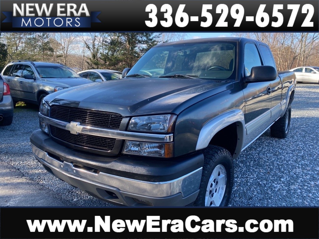 2005 CHEVROLET SILVERADO 1500 Z71, 4WD, EXTENDED CAB for sale by dealer