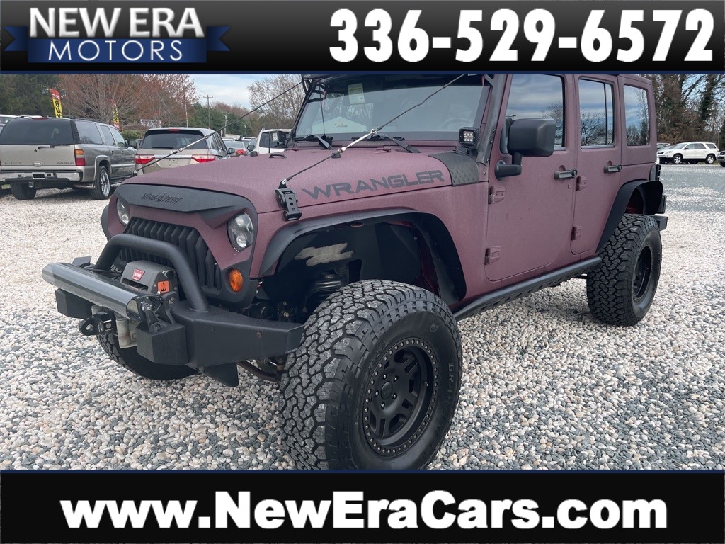2008 JEEP WRANGLER UNLIMI RUBICON 4WD for sale by dealer