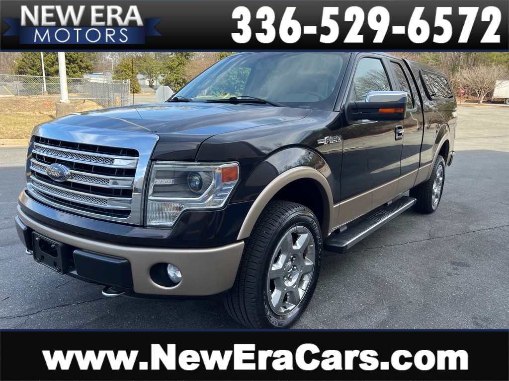 2014 FORD F150 SUPER CAB LARIAT 4WD for sale by dealer