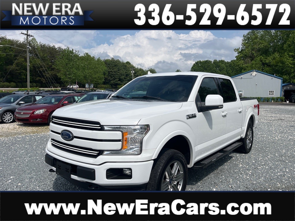 2018 FORD F150 SUPERCREW LARIAT 4WD for sale by dealer