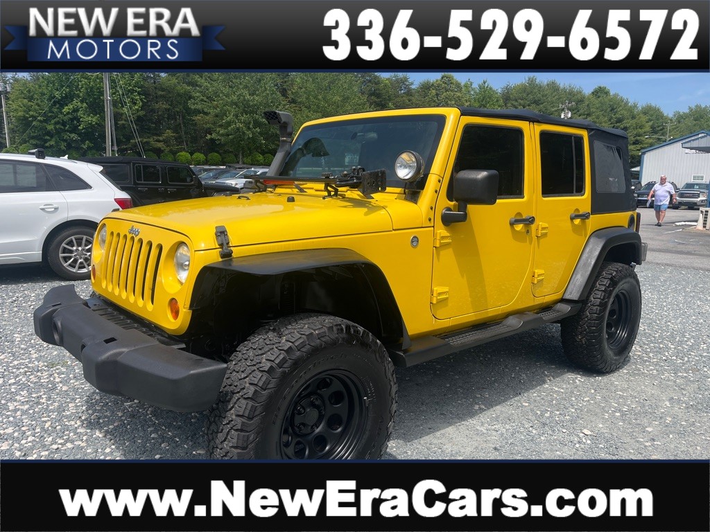 2008 JEEP WRANGLER UNLIMI X 4WD for sale by dealer