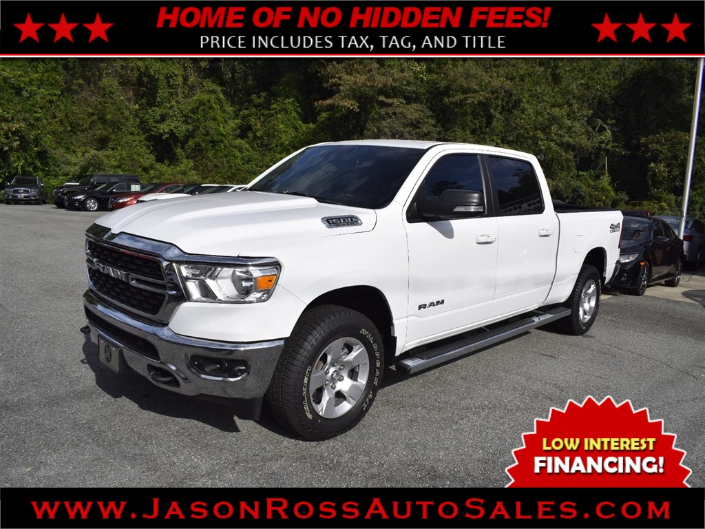 2022 RAM 1500 Big Horn Crew Cab 4WD for sale by dealer