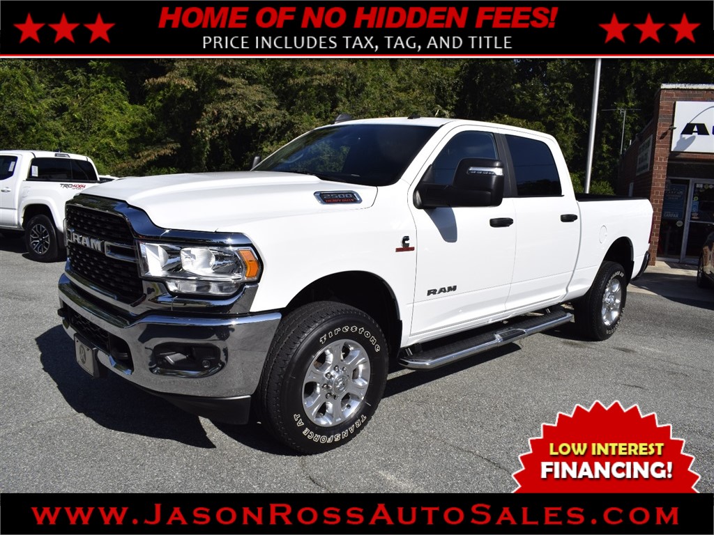 2023 RAM 2500 Big Horn Crew Cab 4WD for sale by dealer