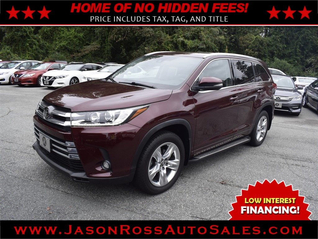 2019 Toyota Highlander Limited AWD for sale by dealer