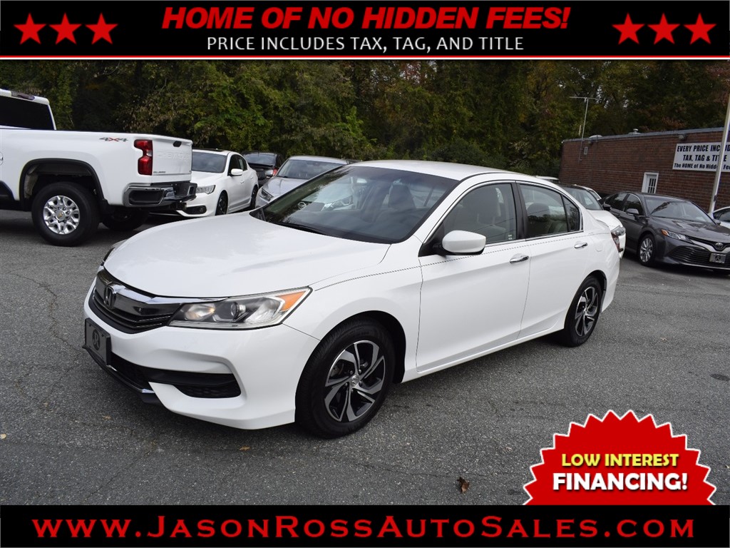 2016 Honda Accord LX for sale by dealer