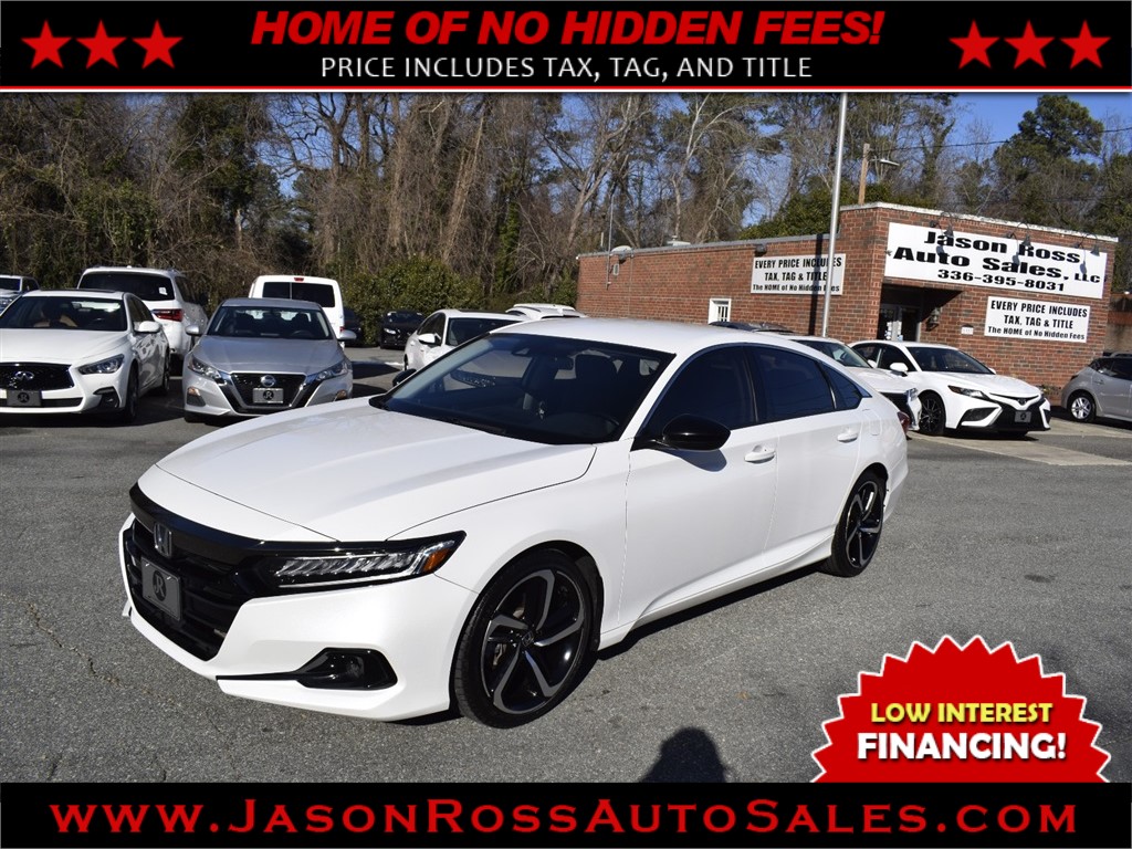 2021 Honda Accord Sport Special Edition for sale by dealer