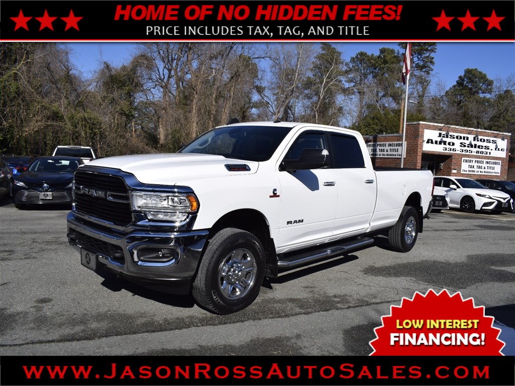 2019 RAM 2500 Laramie Crew Cab Long Bed 4WD for sale by dealer