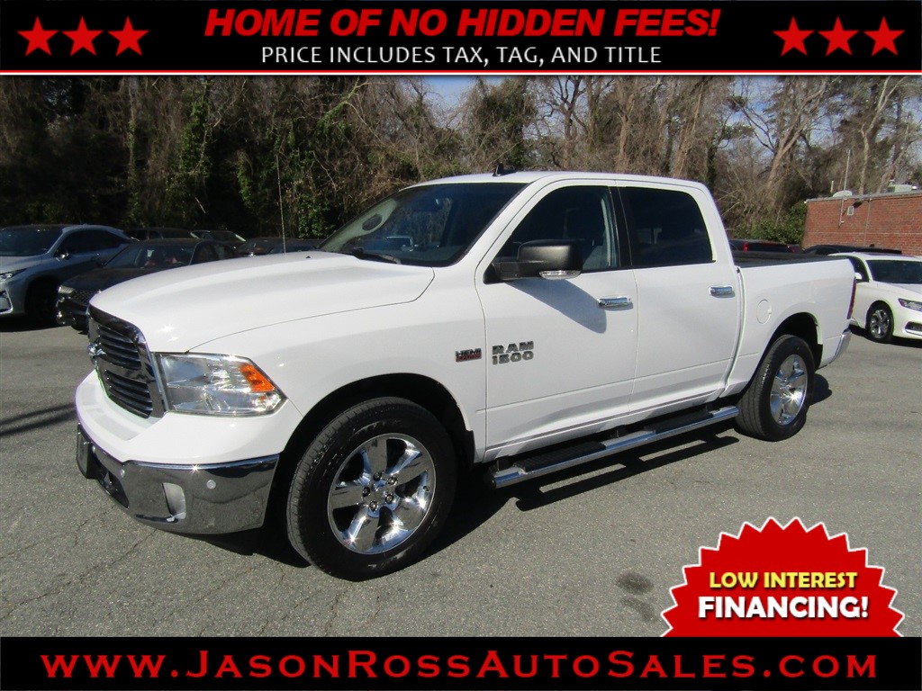 2017 RAM 1500 Big Horn SLT Crew Cab 4WD for sale by dealer