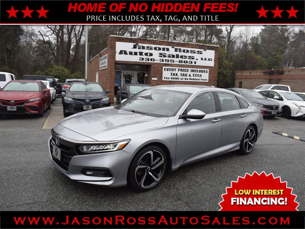 2019 Honda Accord Sport w/ Honda Sensing for sale by dealer