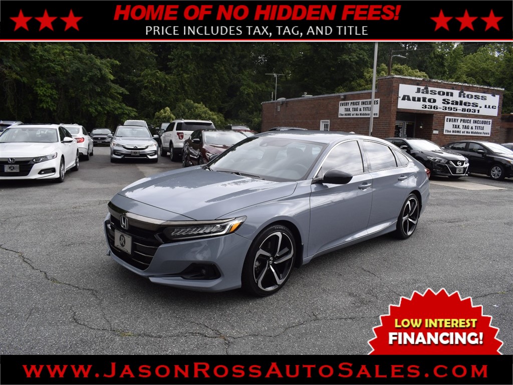2022 Honda Accord Sport w/ Honda Sensing for sale by dealer