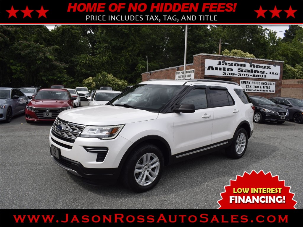 2018 Ford Explorer XLT 4WD for sale by dealer