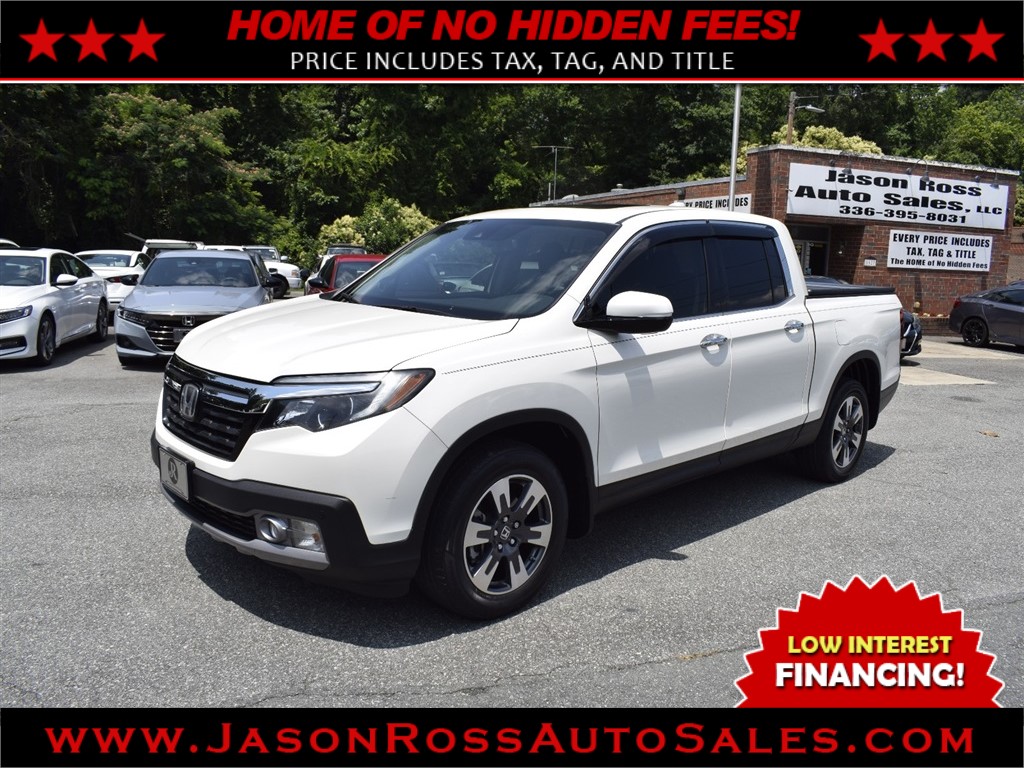 2019 Honda Ridgeline RTL-E AWD w/ Honda Sensing for sale by dealer