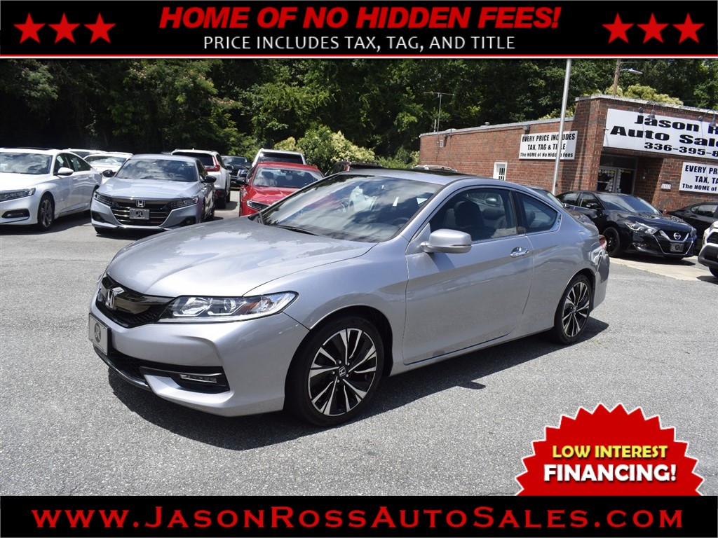 2017 Honda Accord EX-L V6 Coupe for sale by dealer