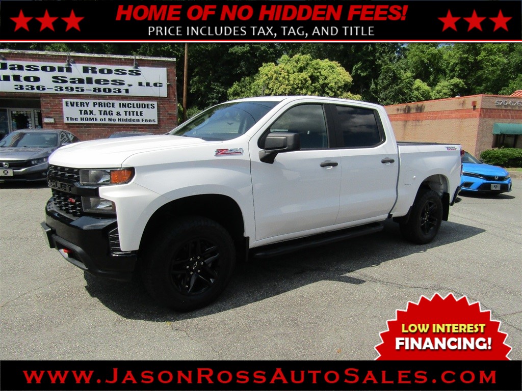 2019 Chevrolet Silverado 1500 Custom Trail Boss Crew Cab 4WD for sale by dealer