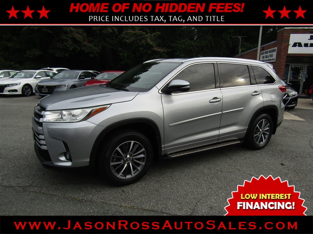 2018 Toyota Highlander XLE AWD for sale by dealer