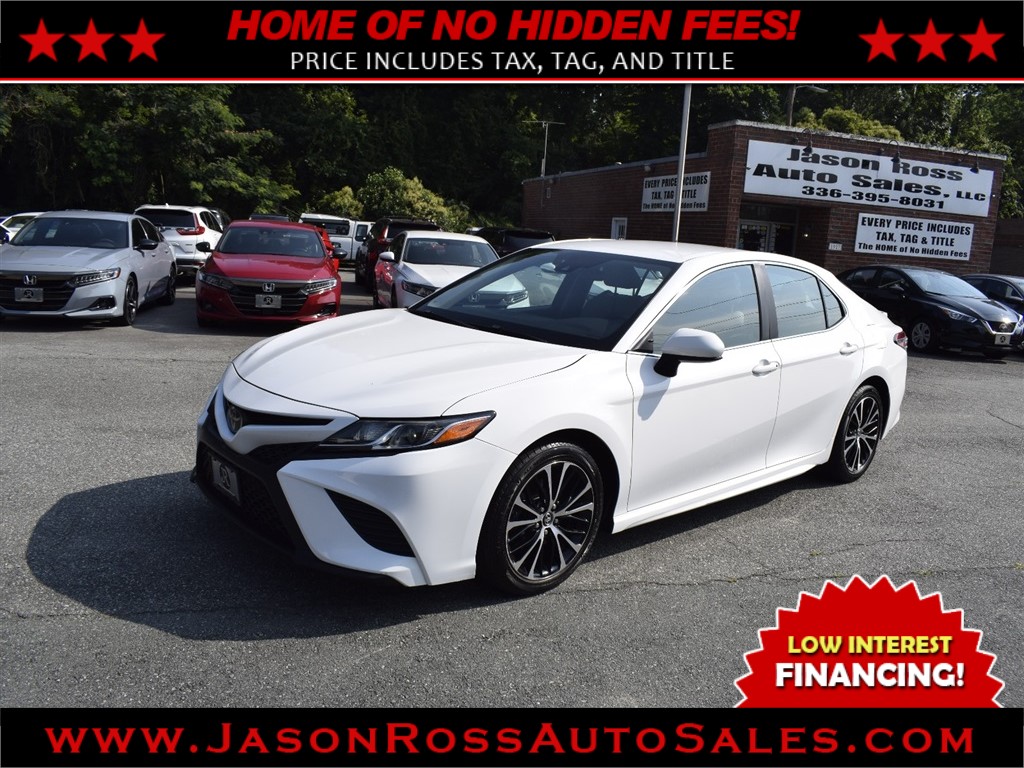 2018 Toyota Camry SE w/ Toyota Safety Sense for sale by dealer