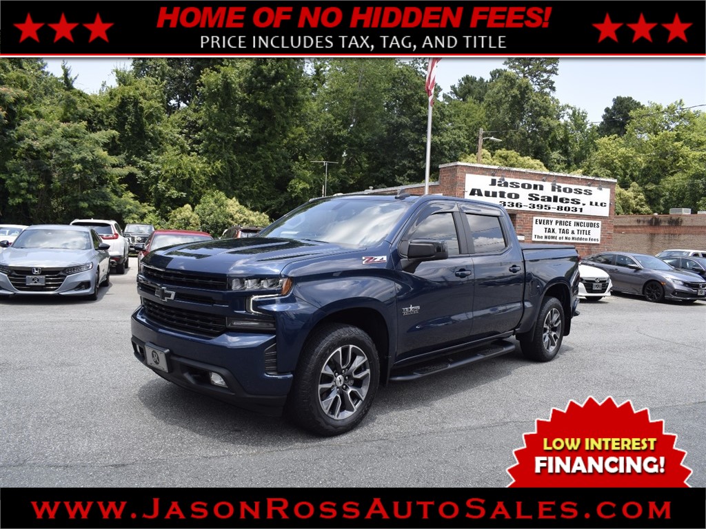2021 Chevrolet Silverado 1500 RST Crew Cab 4WD for sale by dealer