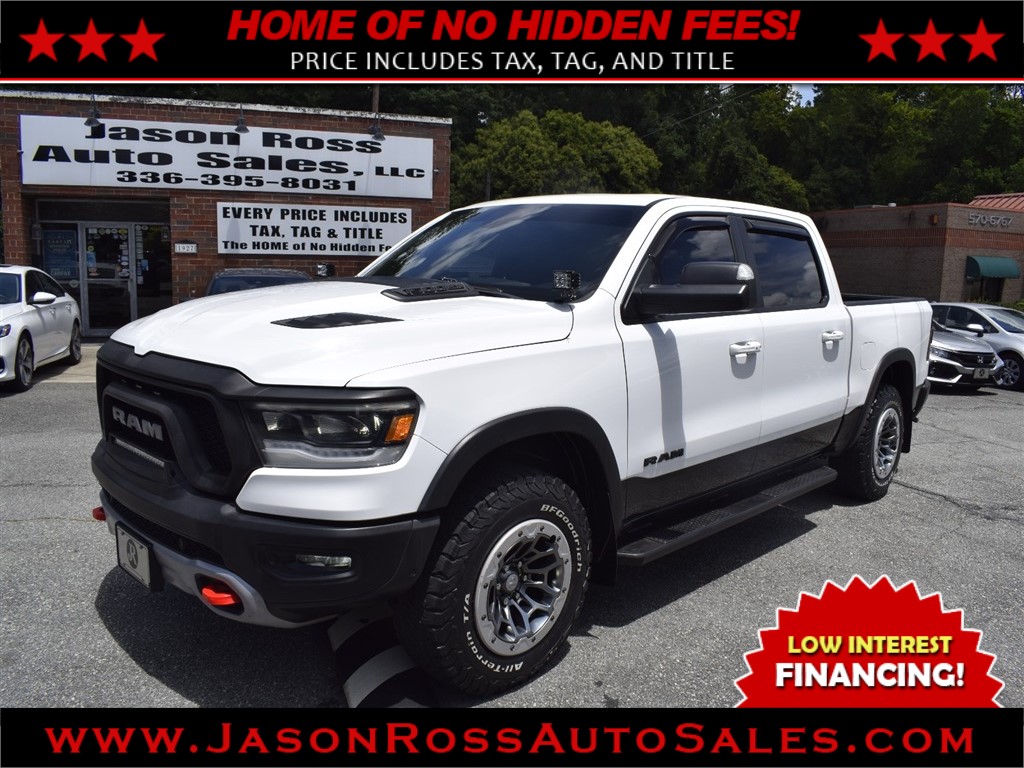 2019 RAM 1500 Rebel Crew Cab 4WD for sale by dealer