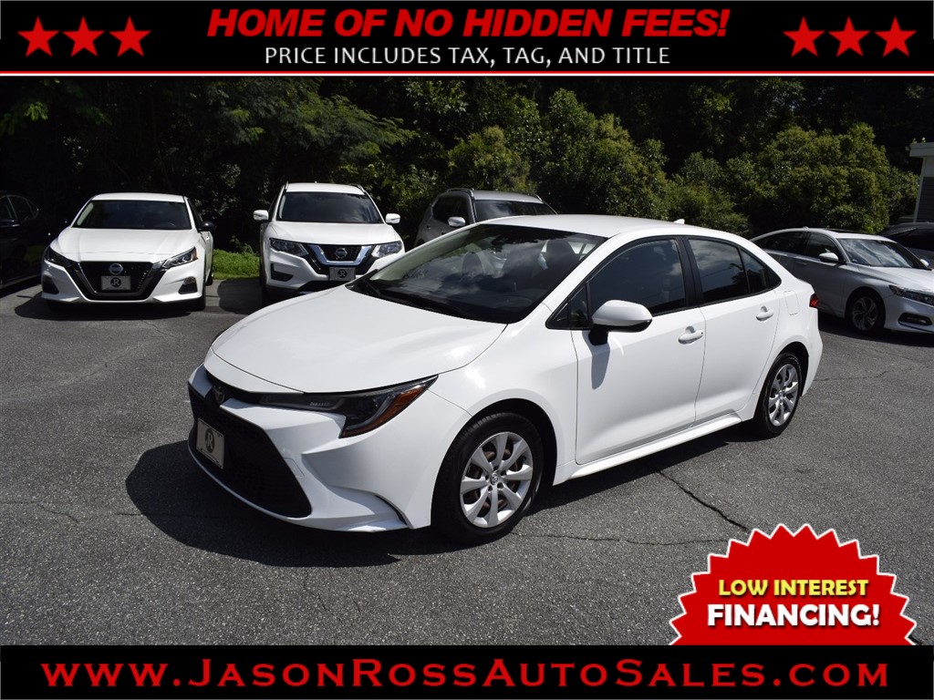2021 Toyota Corolla LE w/ Toyota Safety Sense for sale by dealer