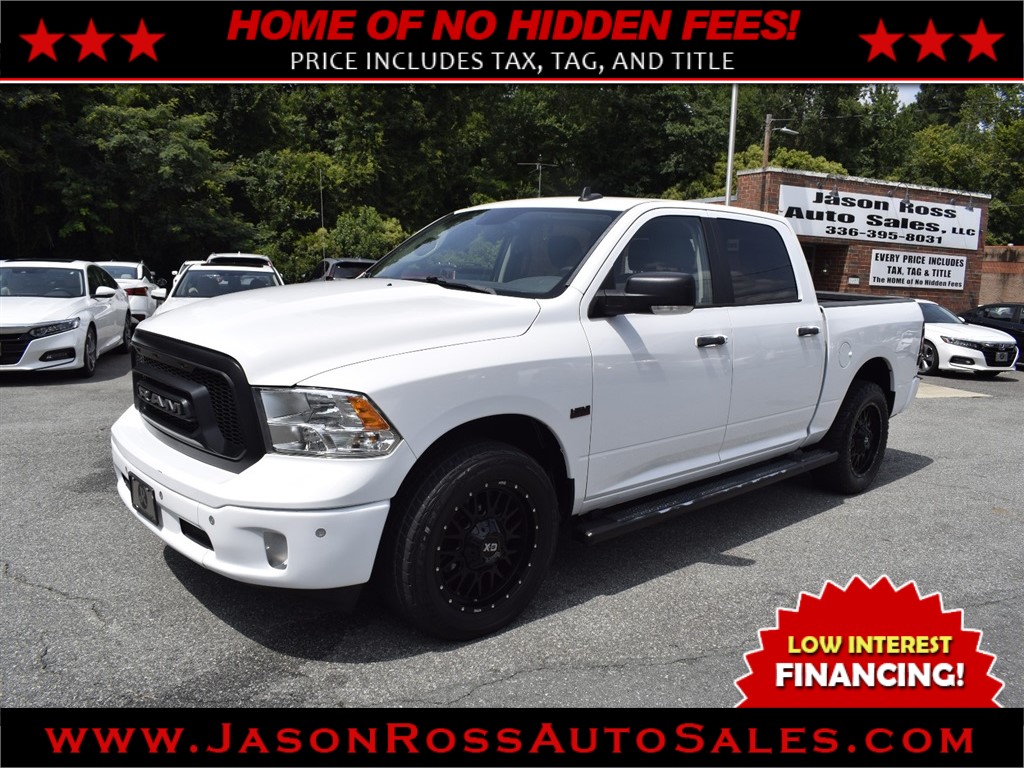 2017 RAM 1500 BIG HORN CREW CAB 4WD for sale by dealer