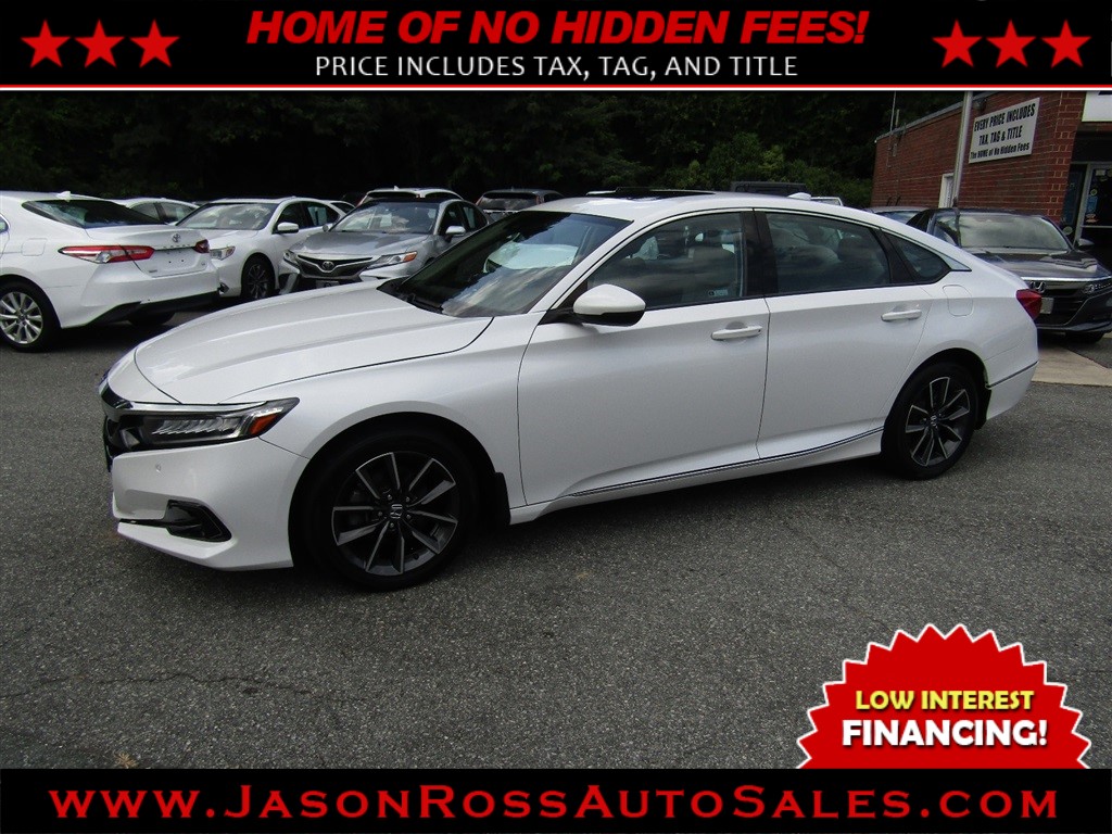 2021 Honda Accord EX-L w/ Honda Sensing for sale by dealer