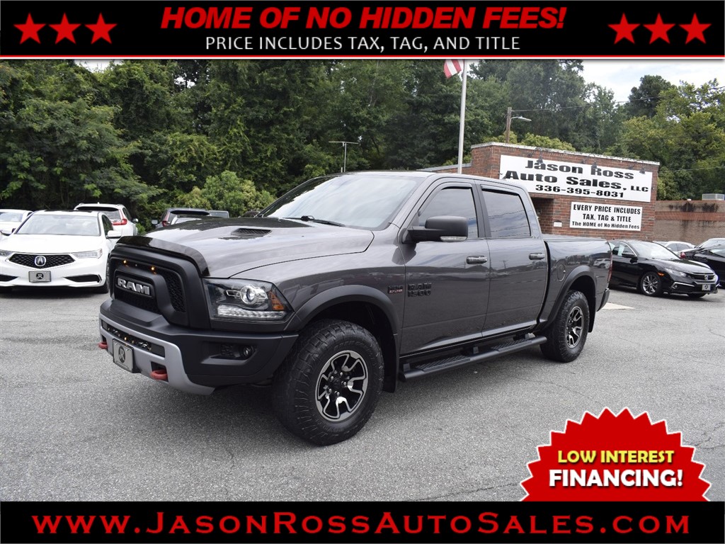 2017 RAM 1500 Rebel Crew Cab 4WD for sale by dealer