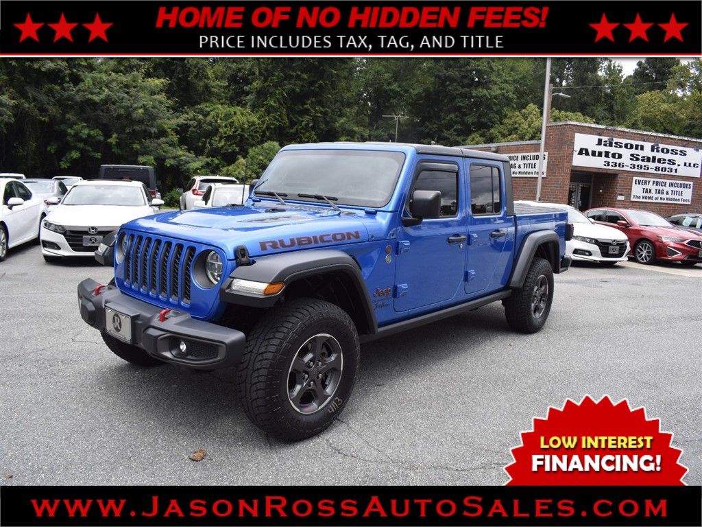 2020 Jeep Gladiator Rubicon 4x4 for sale by dealer