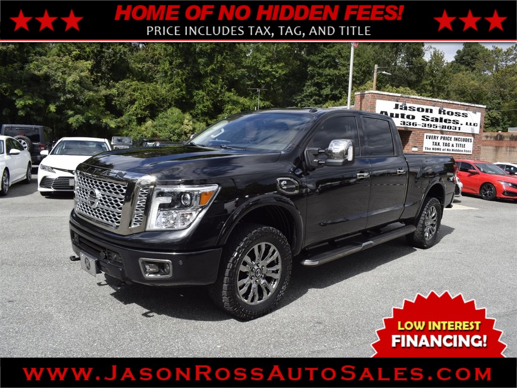 2017 Nissan Titan XD Platinum Reserve 4WD for sale by dealer