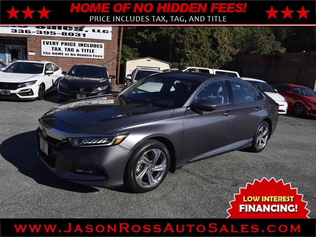 2018 Honda Accord EX-L 2.0T w/ Honda Sensing for sale by dealer