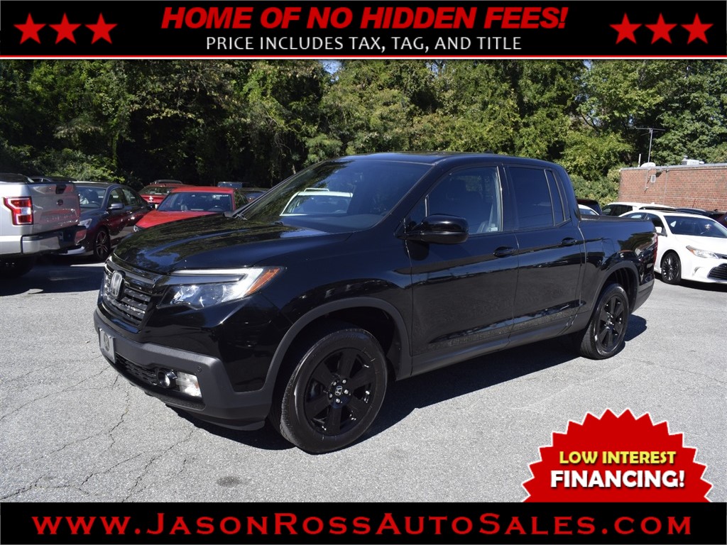 2019 Honda Ridgeline Black Edition AWD for sale by dealer