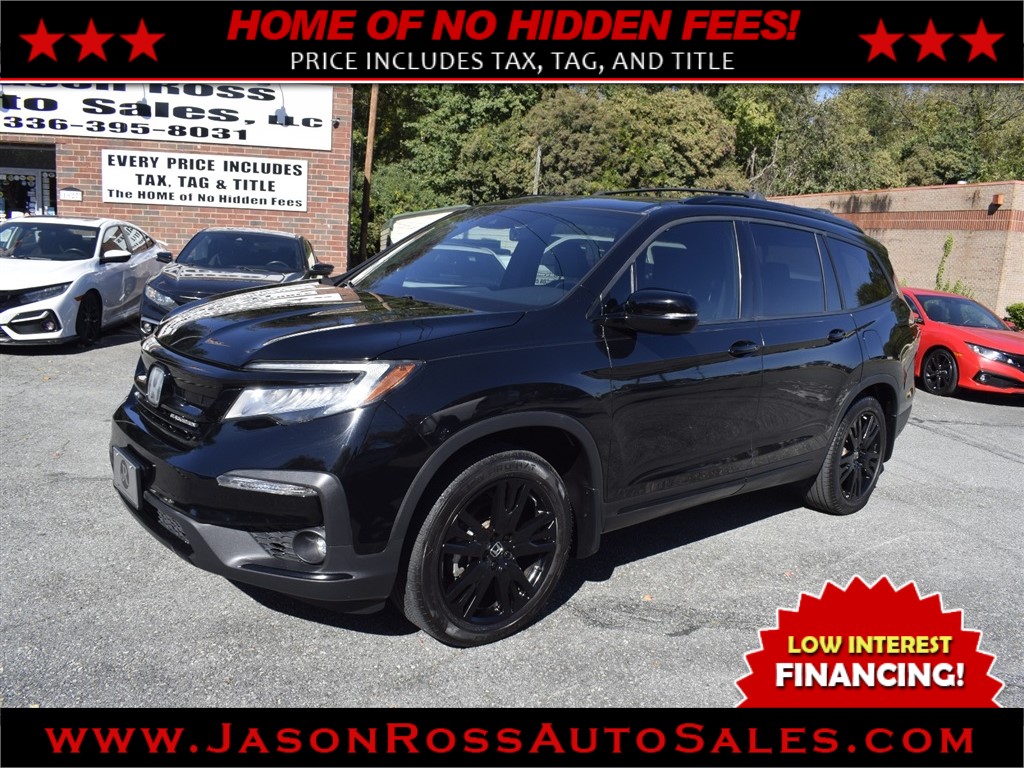 2021 Honda Pilot Black Edition AWD for sale by dealer