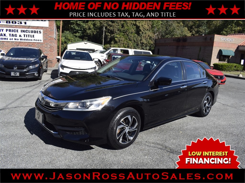2017 Honda Accord LX for sale by dealer