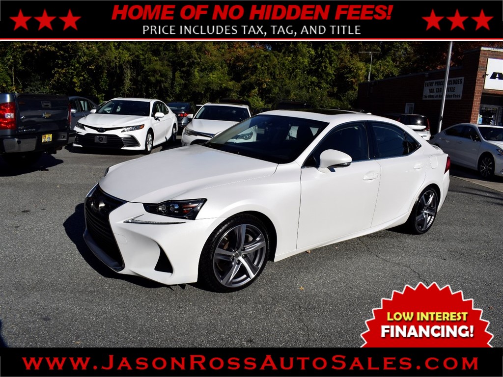 2018 Lexus IS 300 w/ Comfort Package for sale by dealer