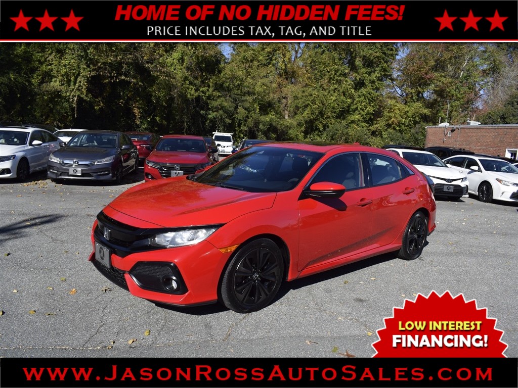 2019 Honda Civic EX Hatchback w/ Honda Sensing for sale by dealer